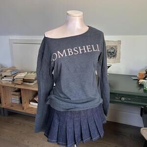 rare victoria secret off the shoulder bombshell long sleeve